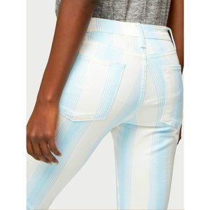 FRAME Le high skinny crop denim